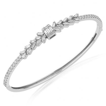 1.47 ct. Pırlanta Baget Bileklik
